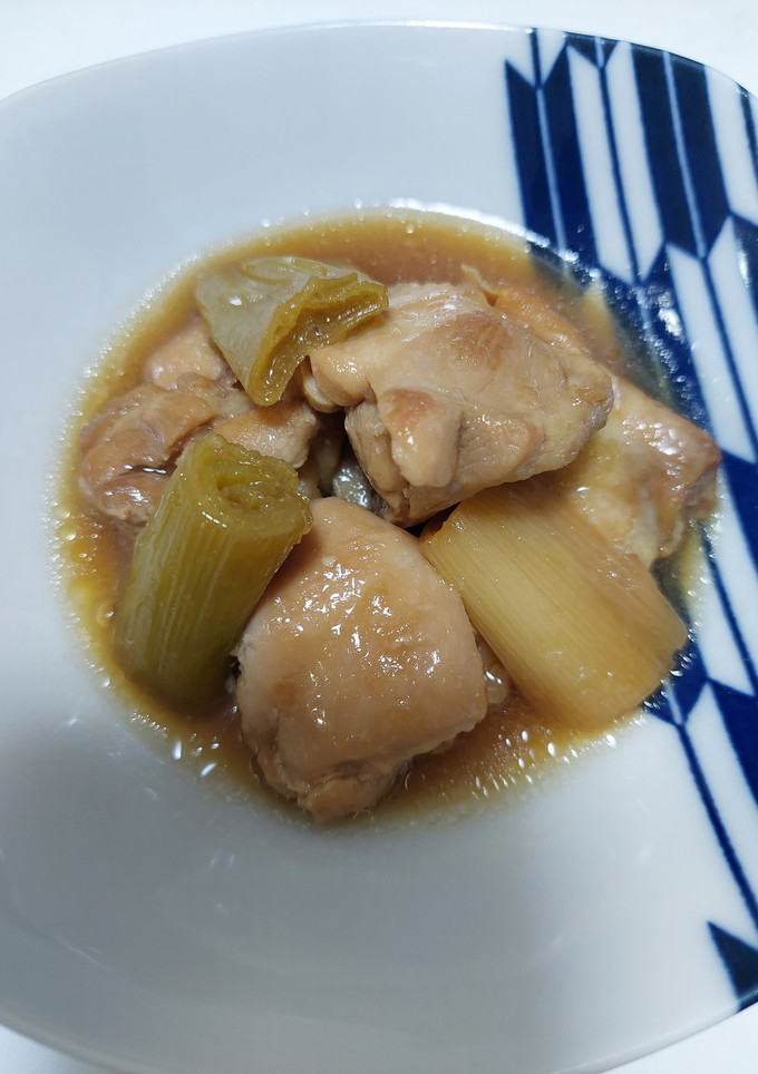 鶏肉と長ねぎの煮物-レシピのメイン写真