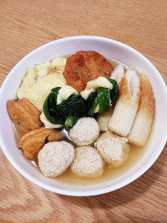 すぐ出来る☆鶏だんごのおかずおでん鍋-レシピのメイン写真