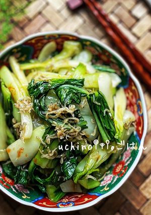 青梗菜とカリカリじゃこの中華サラダ-レシピのメイン写真