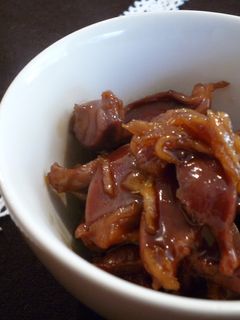 *砂肝の佃煮風*-レシピのメイン写真