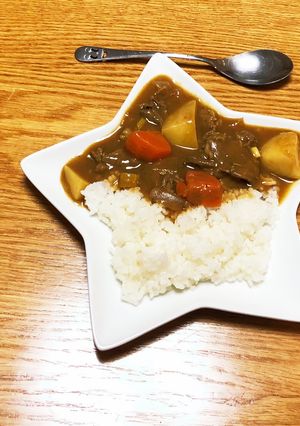 市販のルーWで牛肉カレー-レシピのメイン写真
