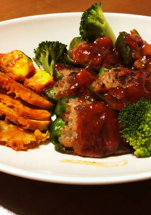 パサパサしない!ピーマンの肉詰め〜-レシピのメイン写真