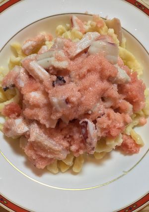 オリーブオイル炒めいか＆たらこのパスタ-レシピのメイン写真