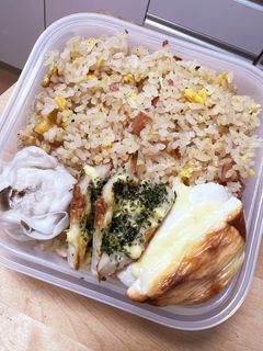 焼豚入り玉子チャーハン☆チーはんぺん弁当-レシピのメイン写真
