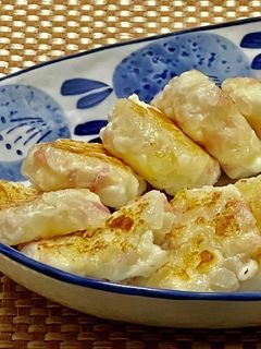 はんぺんと玉ねぎのふわふわ焼き-レシピのメイン写真