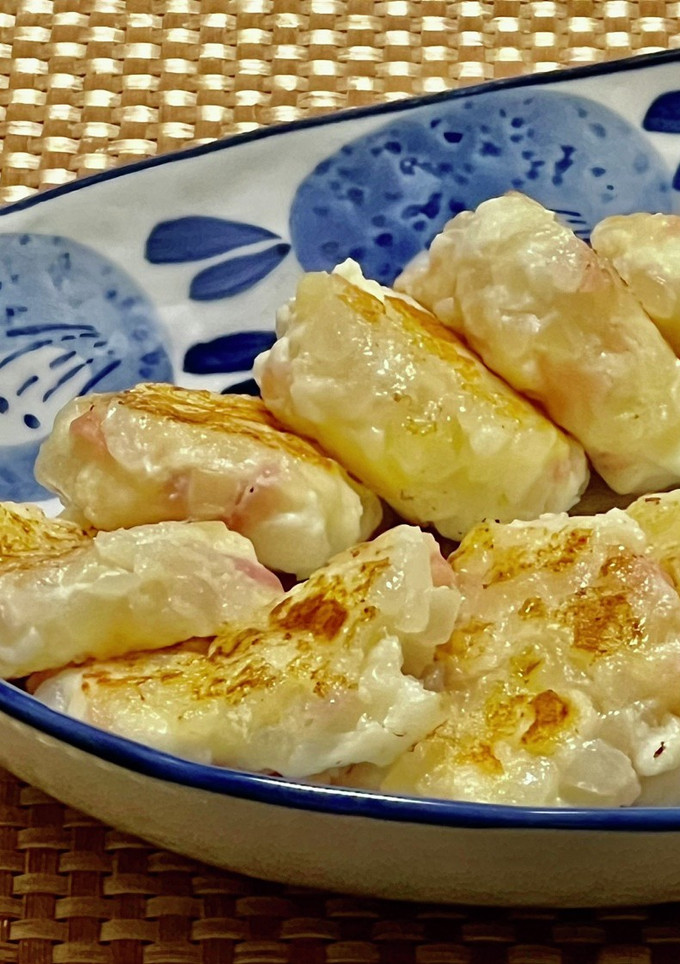 はんぺんと玉ねぎのふわふわ焼き-レシピのメイン写真
