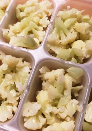 離乳食後期以降〜カリフラワー〜-レシピのメイン写真