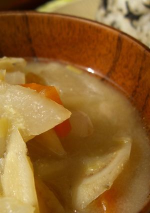 お鍋にたっぷり作りおき♪我が家の豚汁-レシピのメイン写真