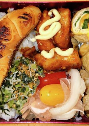 たらの西京焼、鶏の照焼　弁当-レシピのメイン写真