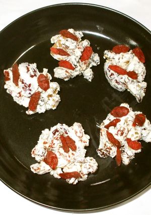 なつめチーズ♪ドライフルーツ混ぜるだけ-レシピのメイン写真