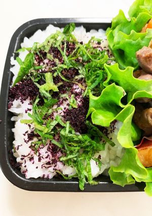 お弁当にゆかり、青じそふりかけ-レシピのメイン写真
