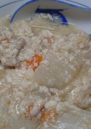 チキンとお豆腐の中華風スープ-レシピのメイン写真
