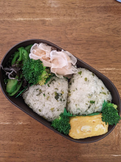 JK☆菜めしおにぎり弁当♪-レシピのメイン写真