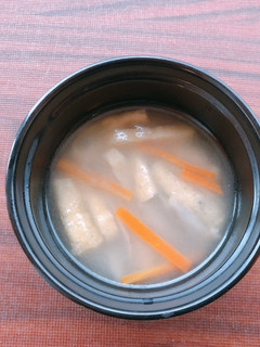 味噌汁(人参・油揚げ・ごぼう)-レシピのメイン写真