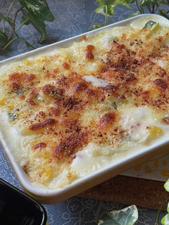 ♬失敗しない!白菜とベーコンのグラタン★-レシピのメイン写真