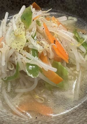 野菜たっぷり！タンメン-レシピのメイン写真