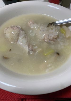 炊飯器で簡単参鶏湯スープ-レシピのメイン写真