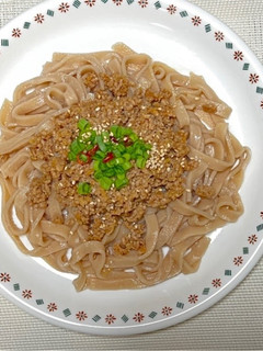 ピリ辛肉味噌うどん-レシピのメイン写真