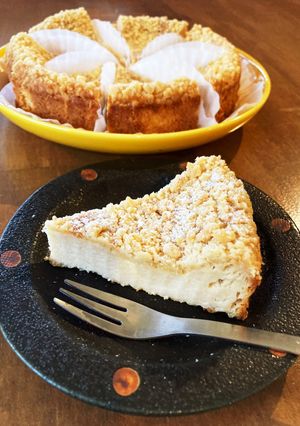 ミルクティークランブルチーズケーキ-レシピのメイン写真