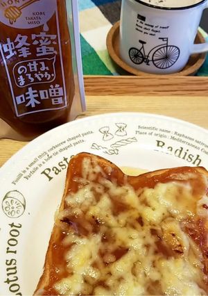 「蜂蜜甘みまろやか」チーズトースト!-レシピのメイン写真