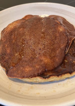 材料少なめバナナパンケーキ-レシピのメイン写真