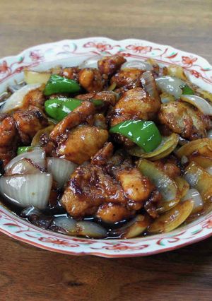 博多の 行列町中華 とりみそ定食-レシピのメイン写真