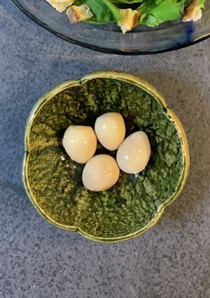 濃厚コク旨！半熟うずらの卵の醤油漬-レシピのメイン写真