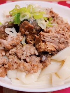 *サバ味噌ミートソース*-レシピのメイン写真