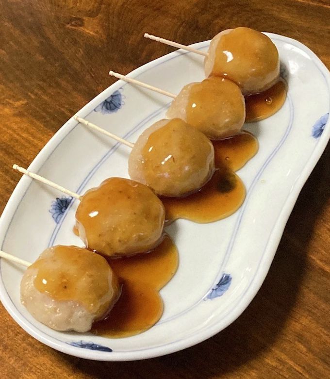 電子レンジで作る 豆乳みたらし団子-レシピのメイン写真
