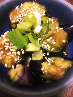 レンジで茄子のオイスターソース和え-レシピのメイン写真