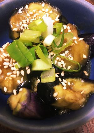 レンジで茄子のオイスターソース和え-レシピのメイン写真