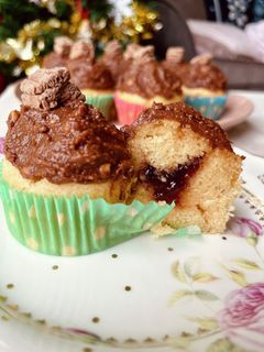 ピーナッツバターカップケーキ-レシピのメイン写真