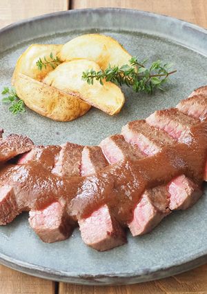 簡単ステーキソース（バイタミックス）-レシピのメイン写真