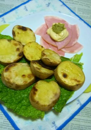 北あかりの網焼きとロースハムのタパス-レシピのメイン写真