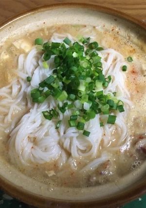 豚汁そうめん-レシピのメイン写真