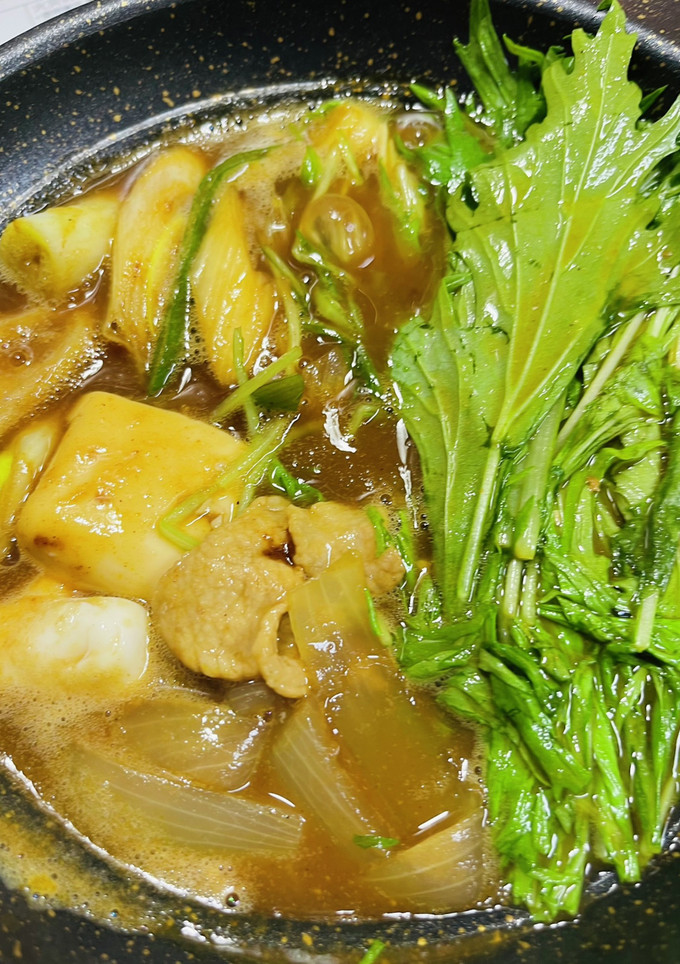 簡単和風カレー鍋-レシピのメイン写真