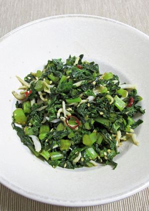 大根の葉のふりかけ-レシピのメイン写真
