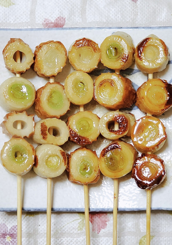 長ねぎとちくわの照り焼き-レシピのメイン写真