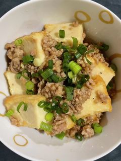 簡単♡厚揚げのそぼろあんかけ-レシピのメイン写真
