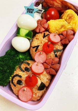 アンパンマンの簡単キャラ弁-レシピのメイン写真