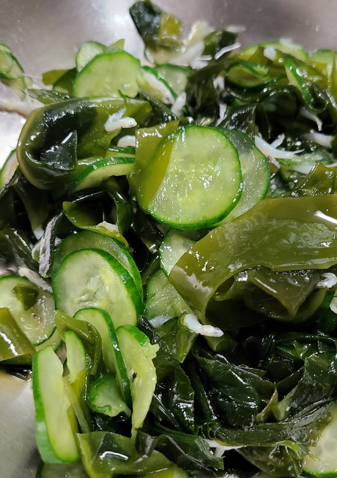 定番の酢の物　きゅうりとわかめとしらす-レシピのメイン写真