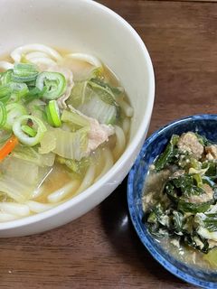 カブの葉とお揚げの卵とじ煮-レシピのメイン写真