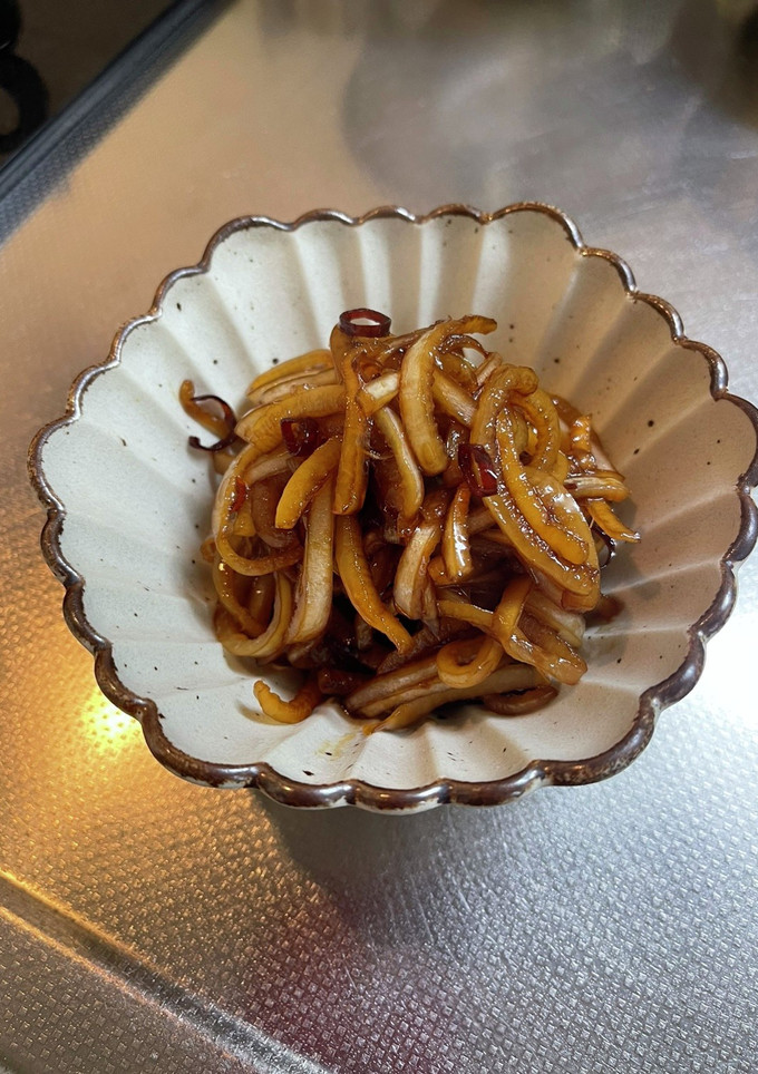 大根の皮のピリ辛きんぴら炒め-レシピのメイン写真