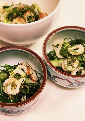 ◇三陸産☆細切り刻み昆布と竹輪の和え物◇-レシピのメイン写真