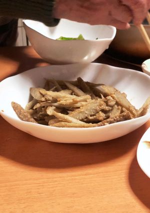 ごぼうの胡麻味噌あえ-レシピのメイン写真