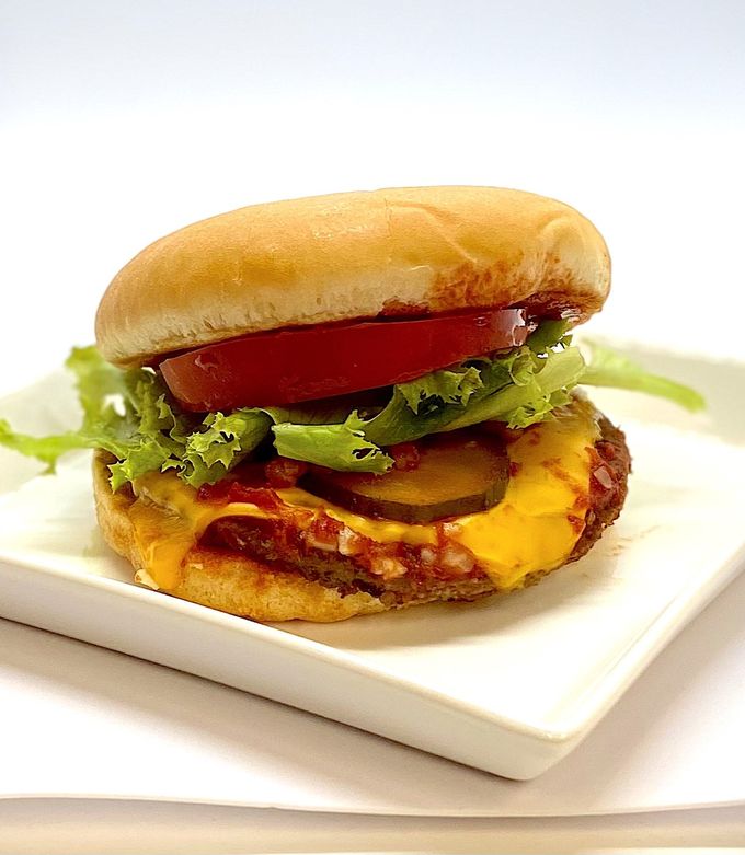 フレーバーズ　レタスチーズバーガー フレーバーズ Juicy Cheese Burger チーズバーガー ◯ - メルカリ