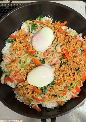 フライパンビビンバ-レシピのメイン写真