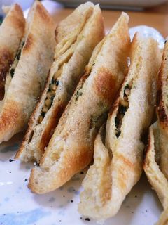 納豆と鮭フレークの~油揚げ焼き☆-レシピのメイン写真