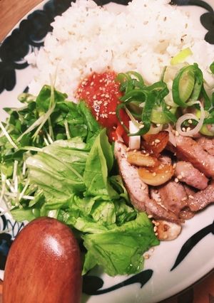 癖になる!!ピリ辛甘い韓国丼-レシピのメイン写真