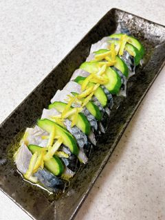 柚子漫喫♪しめ鯖のさっぱりマリネ風-レシピのメイン写真